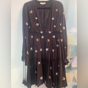 Rococo Sand sequence stars dress